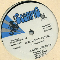 Johnny Osbourne Good Quality Sound Vinyl 12" USED