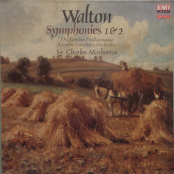 Sir William Walton / The London Philharmonic Orchestra / The London Symphony Orchestra / Sir Charles Mackerras Symphonies 1 & 2 Vinyl LP USED