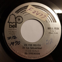 The Fifth Dimension On The Beach (In The Summertime) / This Is Your Life USED VINYL 7INCH 45 RPM SINGLE