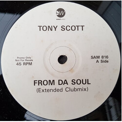 Tony Scott From Da Soul USED VINYL 12INCH 45 RPM PROMO