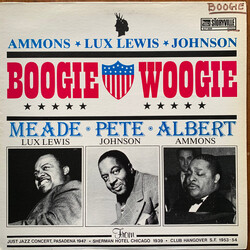 Albert Ammons / Meade "Lux" Lewis / Pete Johnson Boogie Woogie Trio Vinyl LP USED