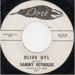 Sammy Reynolds Olive Oyl / Cooking With Olive Oyl USED VINYL 7INCH 45 RPM SINGLE