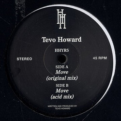 Tevo Howard Move USED VINYL 12INCH 45 RPM STEREO