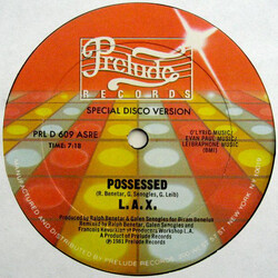 L.A.X. Possessed USED VINYL 12INCH 33 S RPM