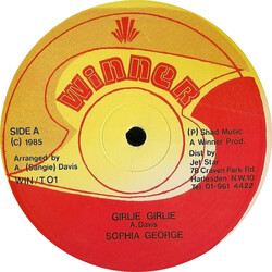Sophia George / Winner All Stars Girlie Girlie / Girl Rush USED VINYL 12INCH SINGLE