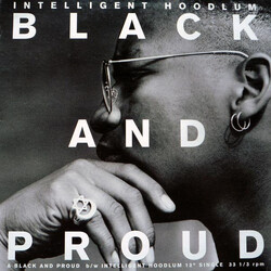 Intelligent Hoodlum Black And Proud / Intelligent Hoodlum USED VINYL 12INCH PROMO SINGLE
