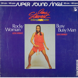 Amii Stewart Rocky Woman / Busy Busy Man USED VINYL 12INCH 45 RPM SINGLE
