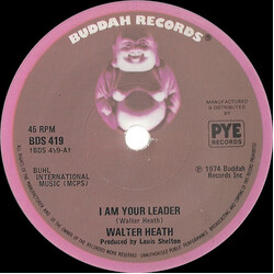 Walter Heath I Am Your Leader USED VINYL 7INCH 45 RPM