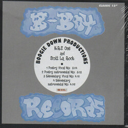 Boogie Down Productions Poetry / Elementary USED VINYL 12INCH 33 S RPM REISSUE