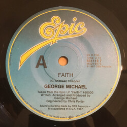 George Michael Faith USED VINYL 7INCH 45 RPM SINGLE