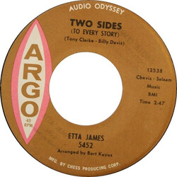 Etta James Two Sides (To Every Story) / I Worry Bout You USED VINYL 7INCH 45 RPM