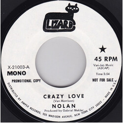 Nolan Porter Crazy Love USED VINYL 7INCH PROMO