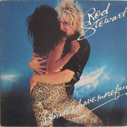 Rod Stewart Blondes Have More Fun Vinyl LP USED