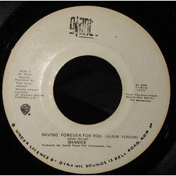 Shanice Saving Forever For You USED VINYL 7INCH 45 RPM SINGLE STEREO
