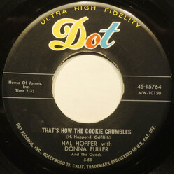 Hal Hopper / Donna Fuller That's How The Cookie Crumbles USED VINYL 7INCH 45 RPM