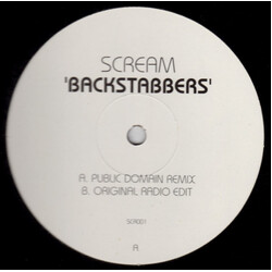 Scream Backstabbers USED VINYL 12INCH