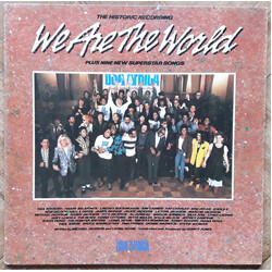 USA For Africa We Are The World Vinyl LP USED