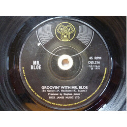 Mr. Bloe Groovin' With Mr. Bloe USED VINYL 7INCH 45 RPM SINGLE