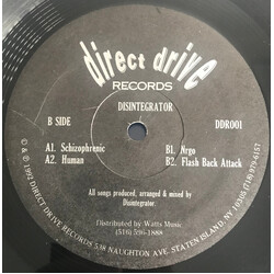 Disintegrator Schizophrenic USED VINYL 12INCH 33 S RPM
