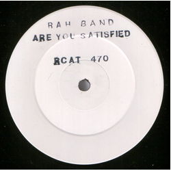 RAH Band Are You Satisfied Vinyl 12" USED