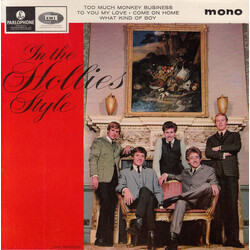 The Hollies In The Hollies Style USED VINYL 7INCH 45 RPM EP MONO
