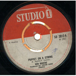 Ken Boothe / Roland Alphonso Puppet On A String / Lookaway Ska USED VINYL 7INCH 45 RPM