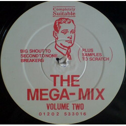 Blister Sisters The Mega-Mix Volume Two USED VINYL 12INCH SINGLE SIDED PARTIALLY MIXED