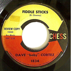 Dave "Baby" Cortez Fiddle Sticks / Happy Weekend USED VINYL 7INCH 45 RPM
