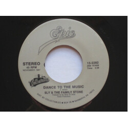 Sly & The Family Stone Dance To The Music / Life USED VINYL 7INCH 45 RPM SINGLE