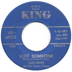 James Brown & The Famous Flames Lost Someone / I'll Go Crazy VINYL 7" USED