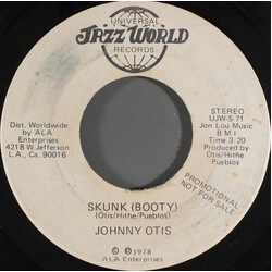 Johnny Otis Skunk (Booty) USED VINYL 7INCH 45 RPM SINGLE PROMO STEREO MONO