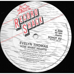 Evelyn Thomas How Many Hearts VINYL 12" USED