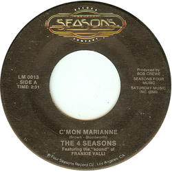 The Four Seasons / Frankie Valli C'mon Marianne / Stay Vinyl 7" USED