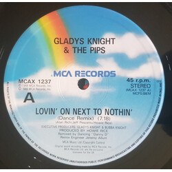 Gladys Knight And The Pips Lovin' On Next To Nothing Vinyl 12" USED