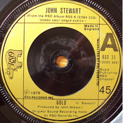 John Stewart (2) Gold USED VINYL 7INCH 45 RPM SINGLE