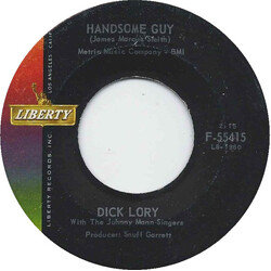 Dick Lory / The Johnny Mann Singers Handsome Guy / The Pain Is Here USED VINYL 7INCH 45 RPM SINGLE