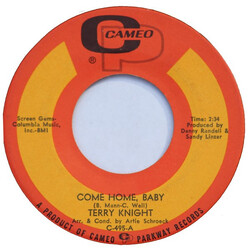 Terry Knight Come Home, Baby / Dirty Lady USED VINYL 7INCH SINGLE 45 RPM