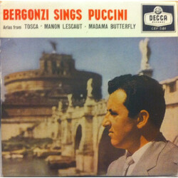 Carlo Bergonzi Sings Puccini USED VINYL 7INCH 45 RPM EP