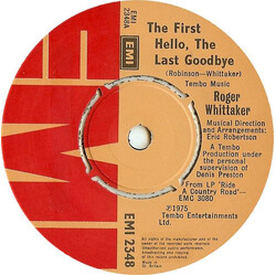 Roger Whittaker The First Hello, The Last Goodbye USED VINYL 7INCH SINGLE