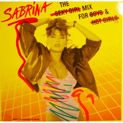 Sabrina The Sexy Girl Mix For Boys & Hot Girls USED VINYL 12INCH MAXI-SINGLE