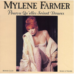 Mylène Farmer Pourvu Qu'elles Soient Douces USED VINYL 12INCH 45 RPM MAXI-SINGLE