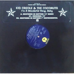 Kid Creole And The Coconuts I'm A Wonderful Thing, Baby (Brothers In Rhythm Remix) Vinyl 12" USED