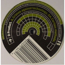 D Product Crimes Against Technology / Certain Methods USED VINYL 12INCH 45 RPM