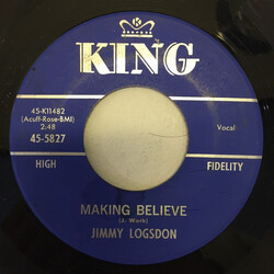 Jimmy Logsdon Making Believe USED VINYL 7INCH 45 RPM SINGLE