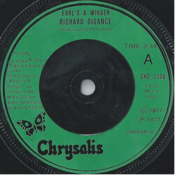 Richard Digance Earl's A Winger USED VINYL 7INCH