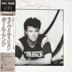 Paul Young The Live Edition Vinyl LP USED
