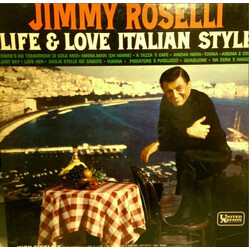 Jimmy Roselli Life And Love Italian Style Vinyl LP USED