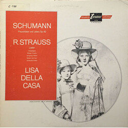 Robert Schumann / Richard Strauss / Lisa Della Casa Frauenliebe Und Leben, Op. 42 / Lieder Vinyl LP USED