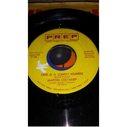 Martha Lou Harp One Is A Lonely Number USED VINYL 7INCH 45 RPM SINGLE