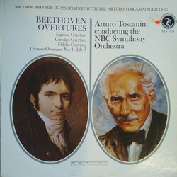 Ludwig van Beethoven / NBC Symphony Orchestra / Arturo Toscanini Beethoven Overtures Vinyl LP USED